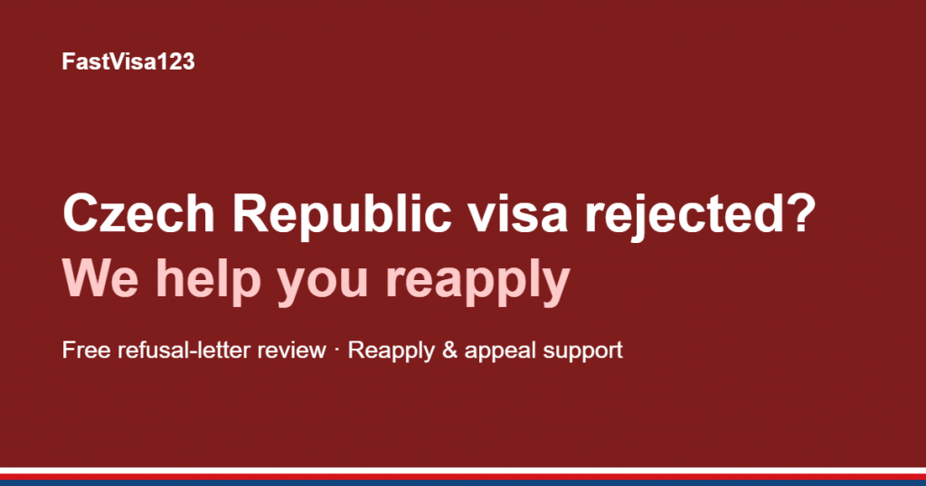 Czech Republic Schengen visa rejected