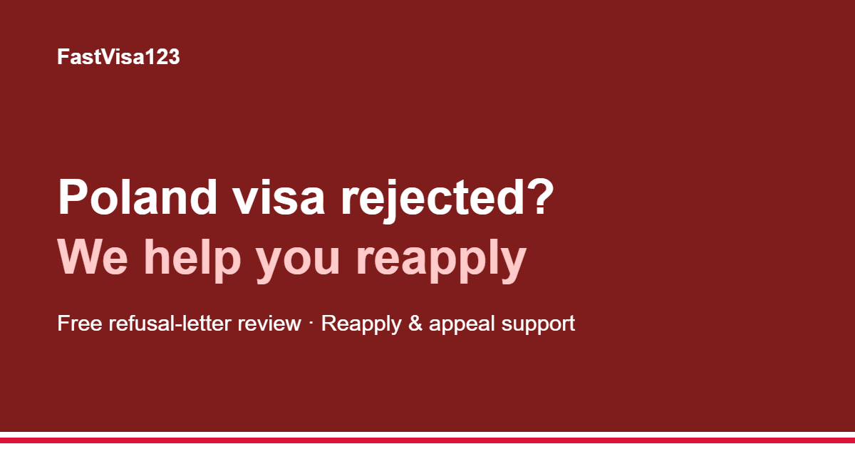 Poland Schengen visa rejected
