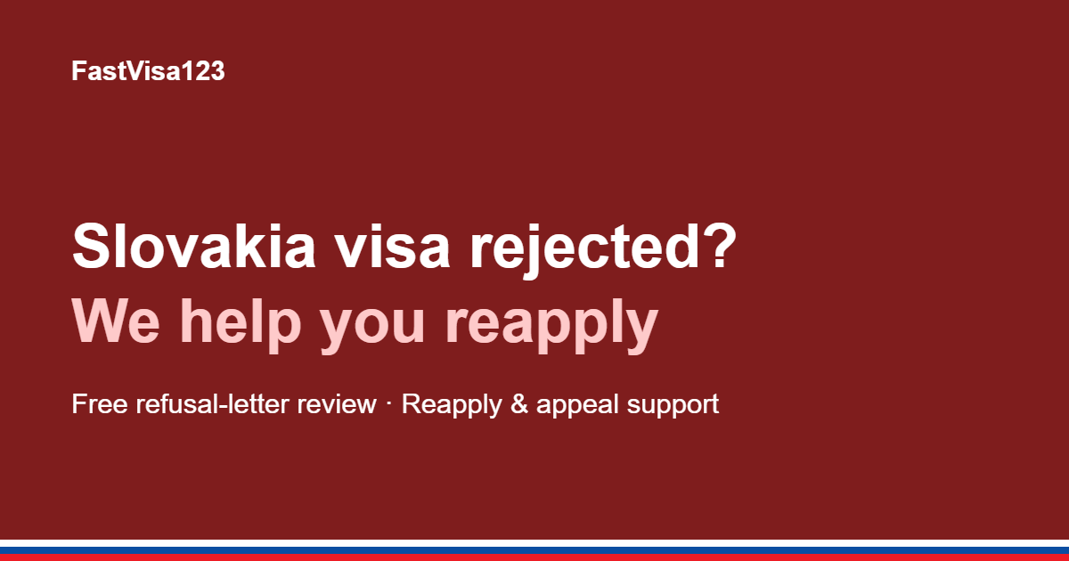 Slovakia Schengen visa rejected